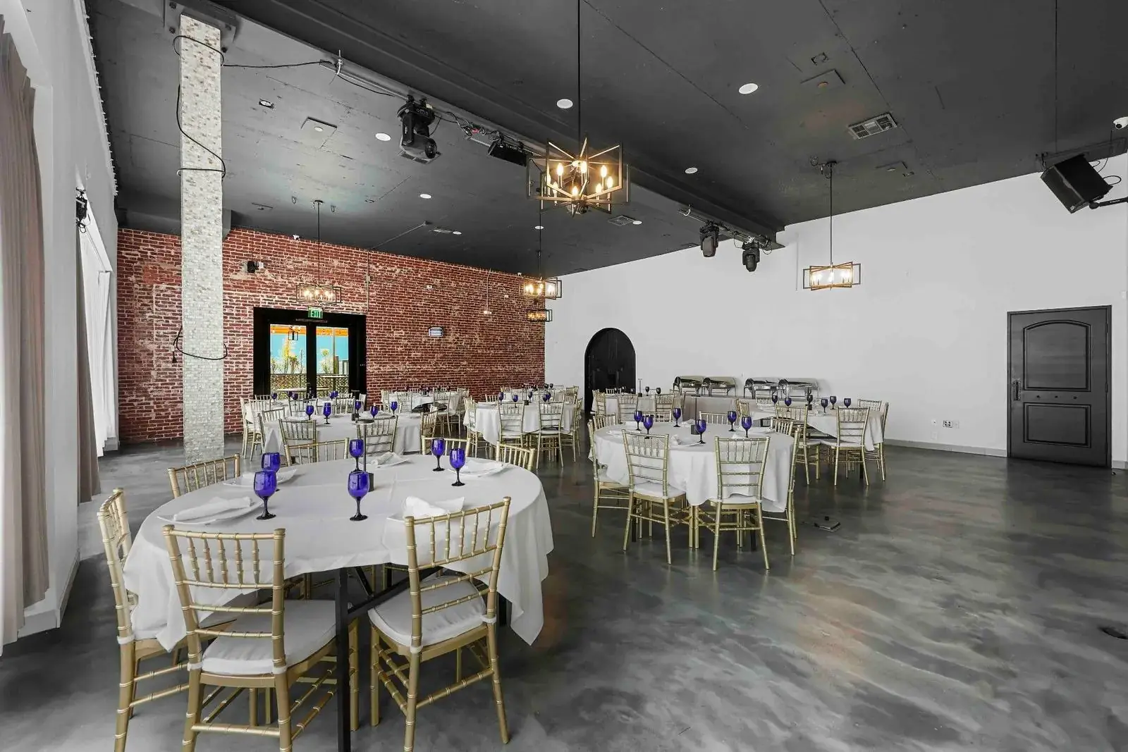 Guests toasting during a private dinner at Mamma Mia Fullerton