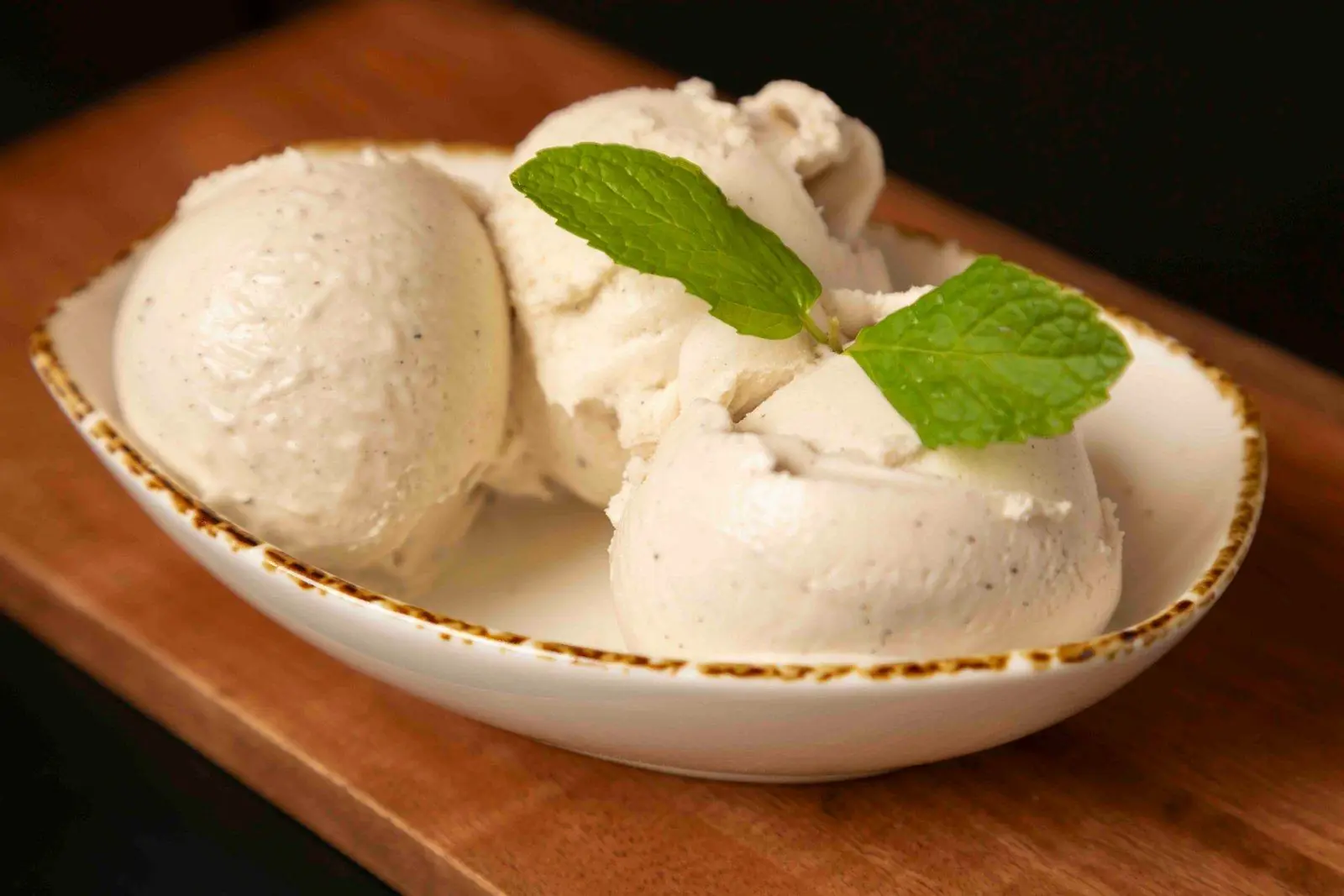 Vegan Vanilla Bean Gelato